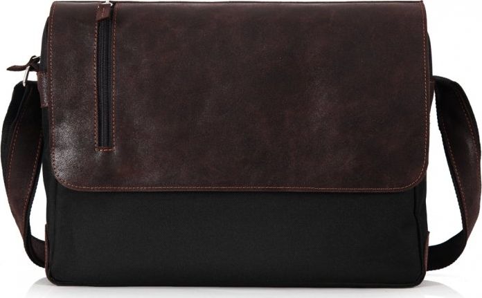 Solome BRĄZOWA TORBA LISTONOSZKA NA RAMIĘ SOLOME NEWBRIDGE