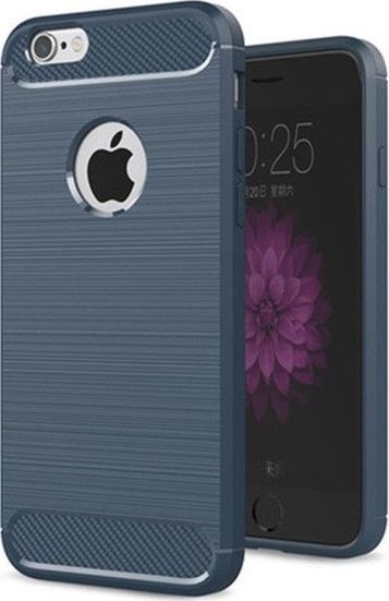 CASE ETUI CARBON LUX NIEBIESKI IPHONE XS MAX standard
