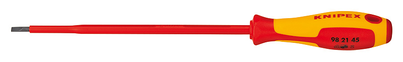 Knipex Wkrętak płaski 4,5 x 180mm izolowany (98 21 45)