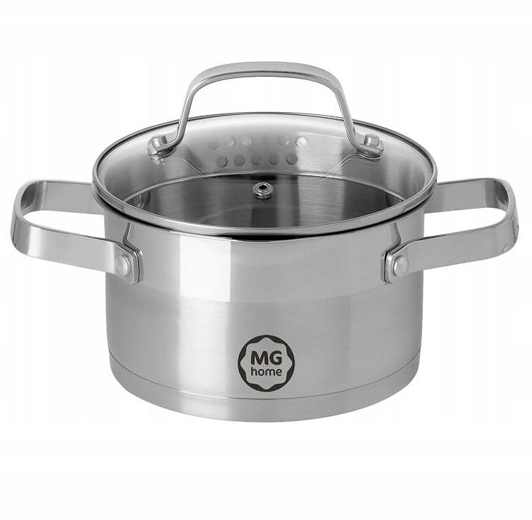 GARNEK PROFESJONALNY 18 CM INOX 2.6 L