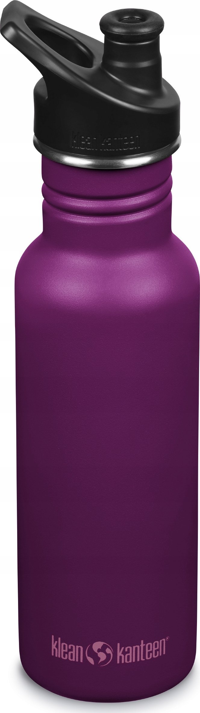 Klean Kanteen Kanteen Classic Narrow (Sport Cap), 532ml/18oz, Purple Potion