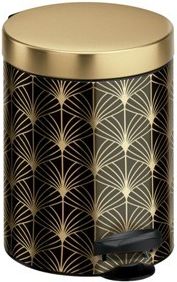 Kosz na śmieci Meliconi na pedał 5L złoty (22054-uniw)