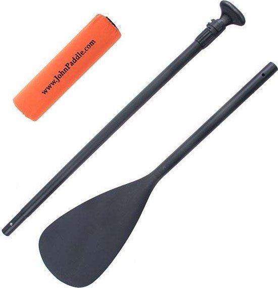 John Paddle Wiosło SUP John Paddle Black-1 165-208cm Regulowane 3-częściowe + odbijacz 165-208 cm