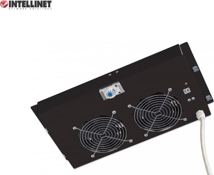 Intellinet Network Solutions Panel chłodzący 2x23W rack 19 sufitowy z termostatem (711180)