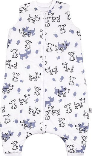 PULP BAMBOO Śpiworek letni z nogawkami 0,5 TOG- PIESKI- od 1 roku do 2,5l