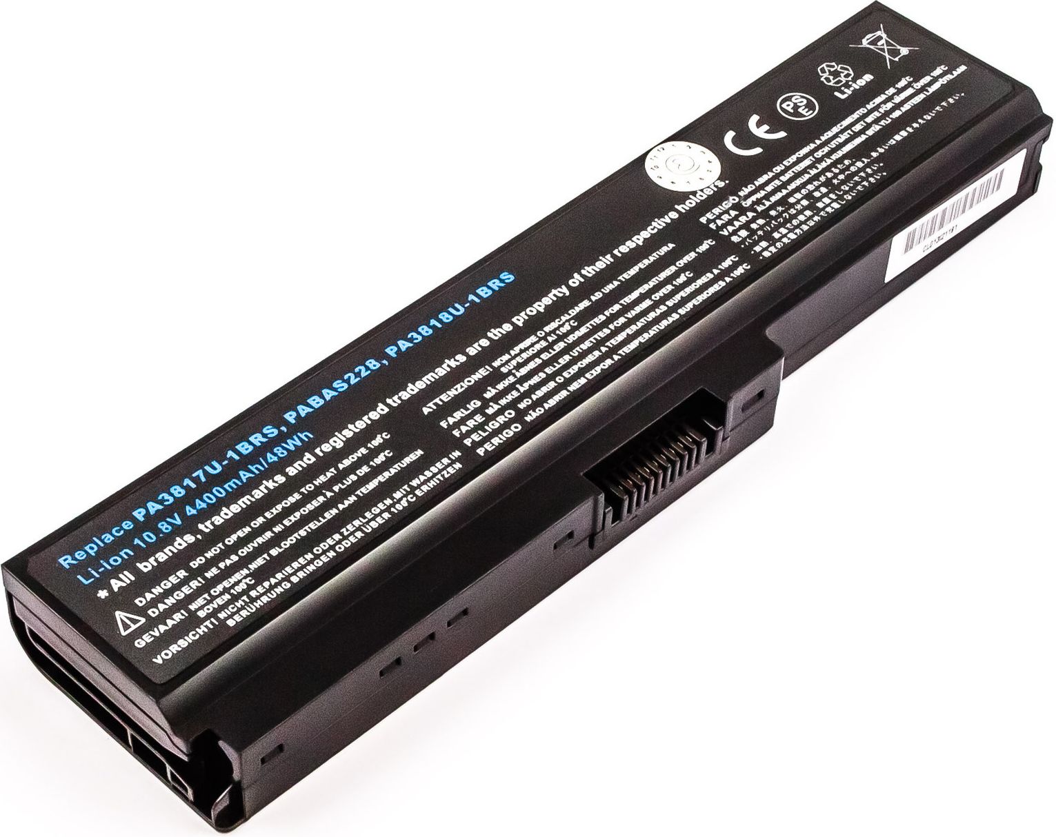 Bateria MicroBattery 10.8V 4.4Ah do Toshiba