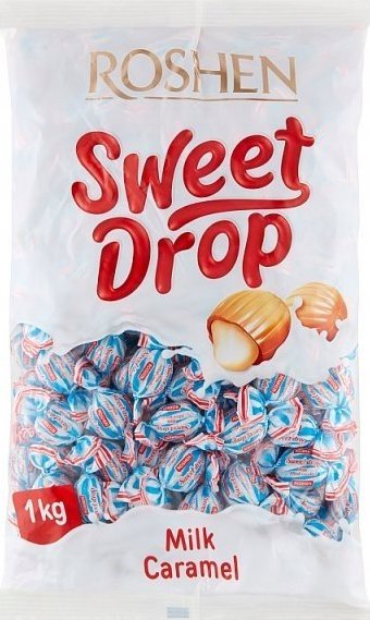 Roshen Sweet Drop Karmelki z nadzieniem mlecznym 1 kg