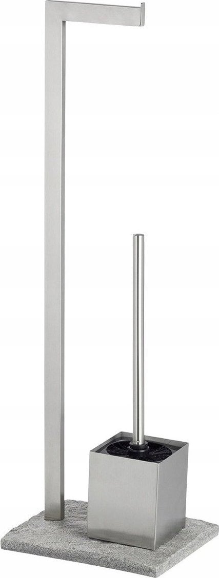 Wenko Stojak na papier toaletowy i szczotkę do WC, GRANITE - 2 w 1, WENKO