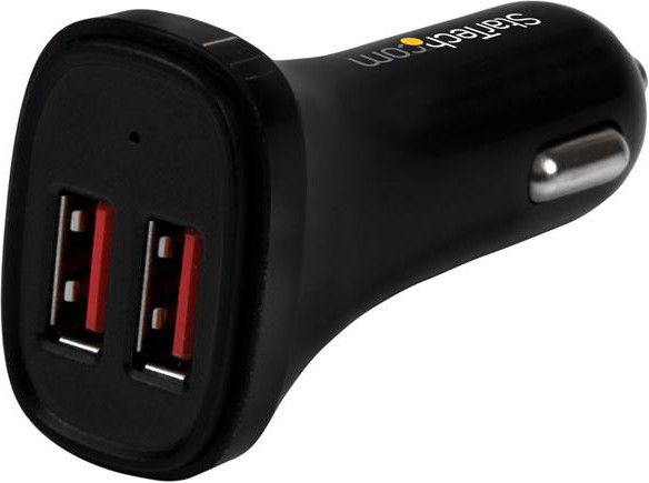 Ładowarka StarTech 2x USB-A 4.8 A (USB2PCARBKS)