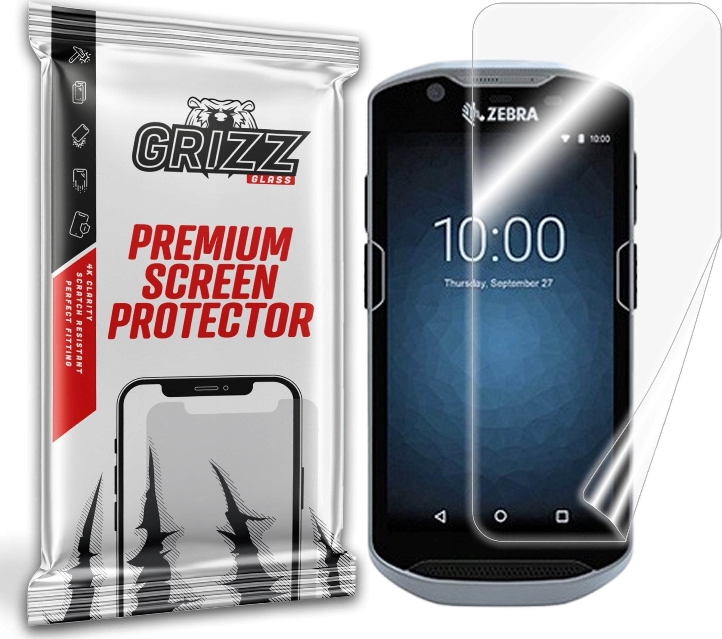 GrizzGlass Folia ceramiczna GrizzGlass CeramicFilm do Zebra TC52 / TC57