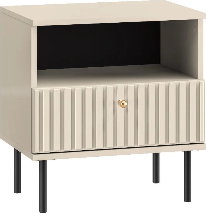 ML Meble Szafka nocna ELLEN kaszmir ML MEBLE