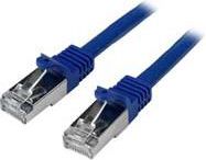 StarTech Patchcord Cat6, SFTP, 0.5m, niebieski (N6SPAT50CMBL)