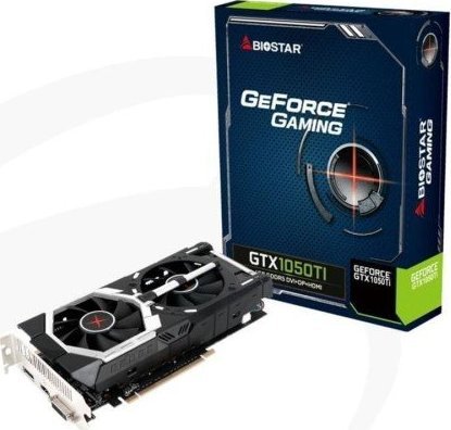 Karta graficznaBiostarGeForce GTX 1050 Ti 4GB GDDR5 (VN1055XF41)