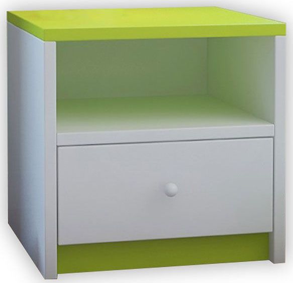 Elior Dziecięca szafka nocna Happy 4X - zielona