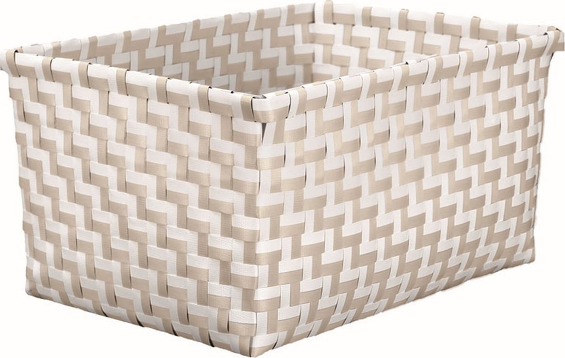 Kleine Wolke Kleine Wolke Double Box Kosz/pojemnik beżowy M