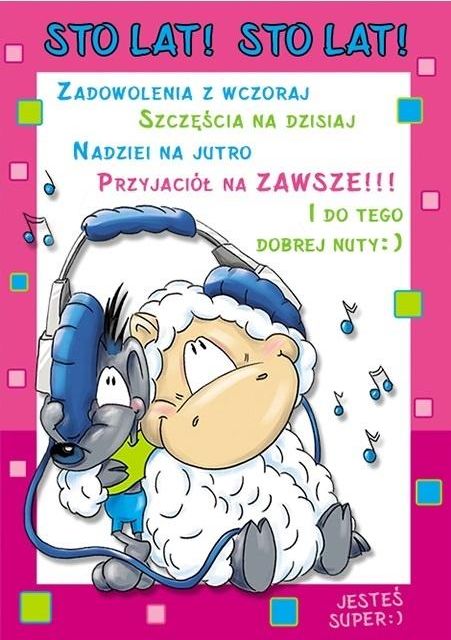 Stamp Karnet Smile B6 + koperta wzór nr 03 Urodziny