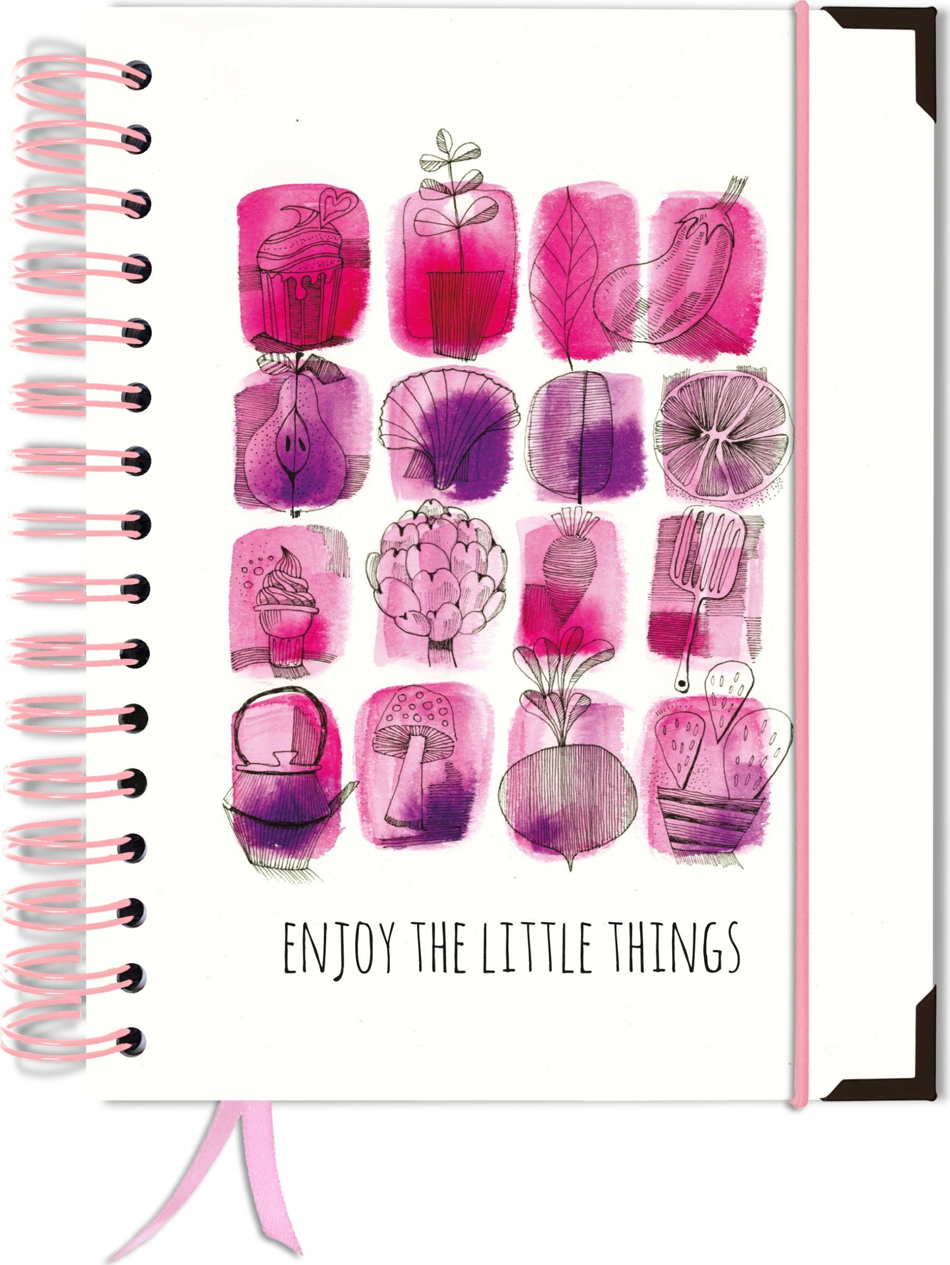 TadaPlanner Bullet journal 180 stron TaDa Planner notes zeszyt A5+ pamiętnik w kropki