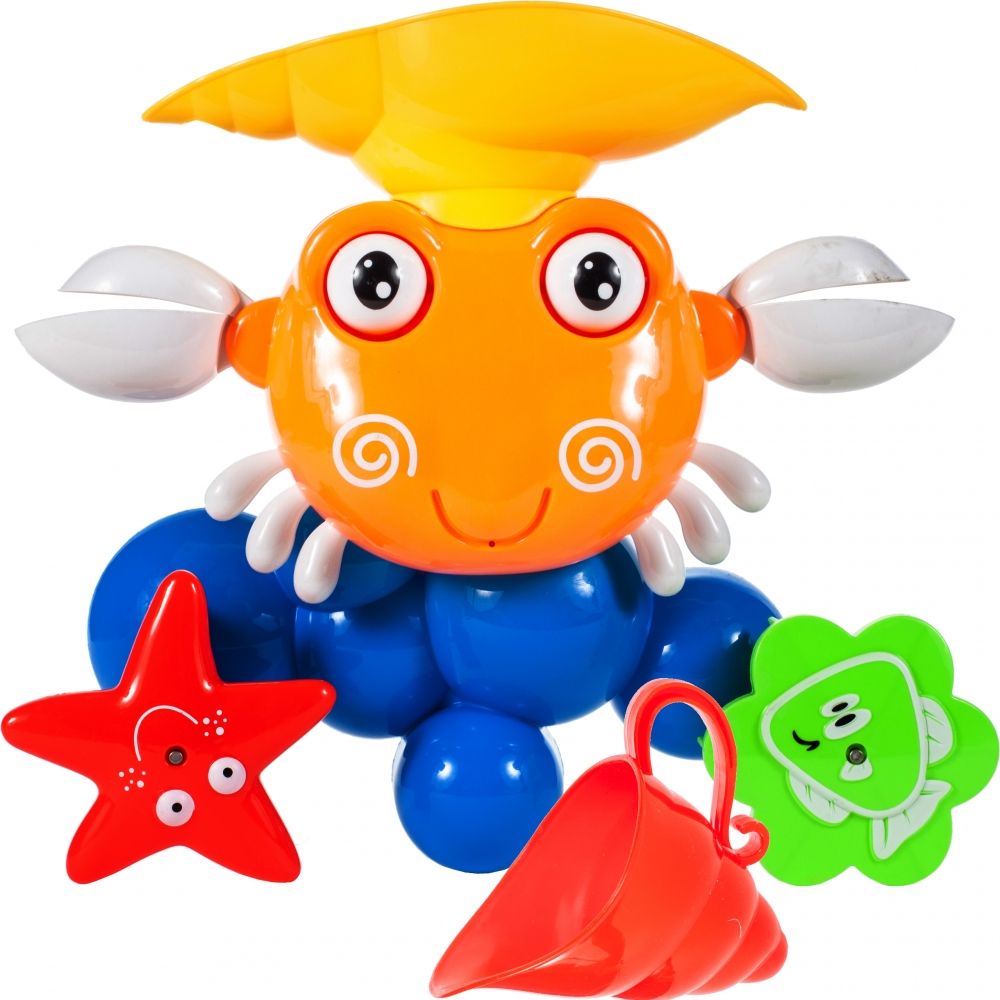 MalPlay Karuzelka Do Kąpieli Krab Fontanna Zabawka Do Wody