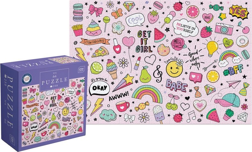 Puzzle Kids 250 Elementów Icons Interdruk