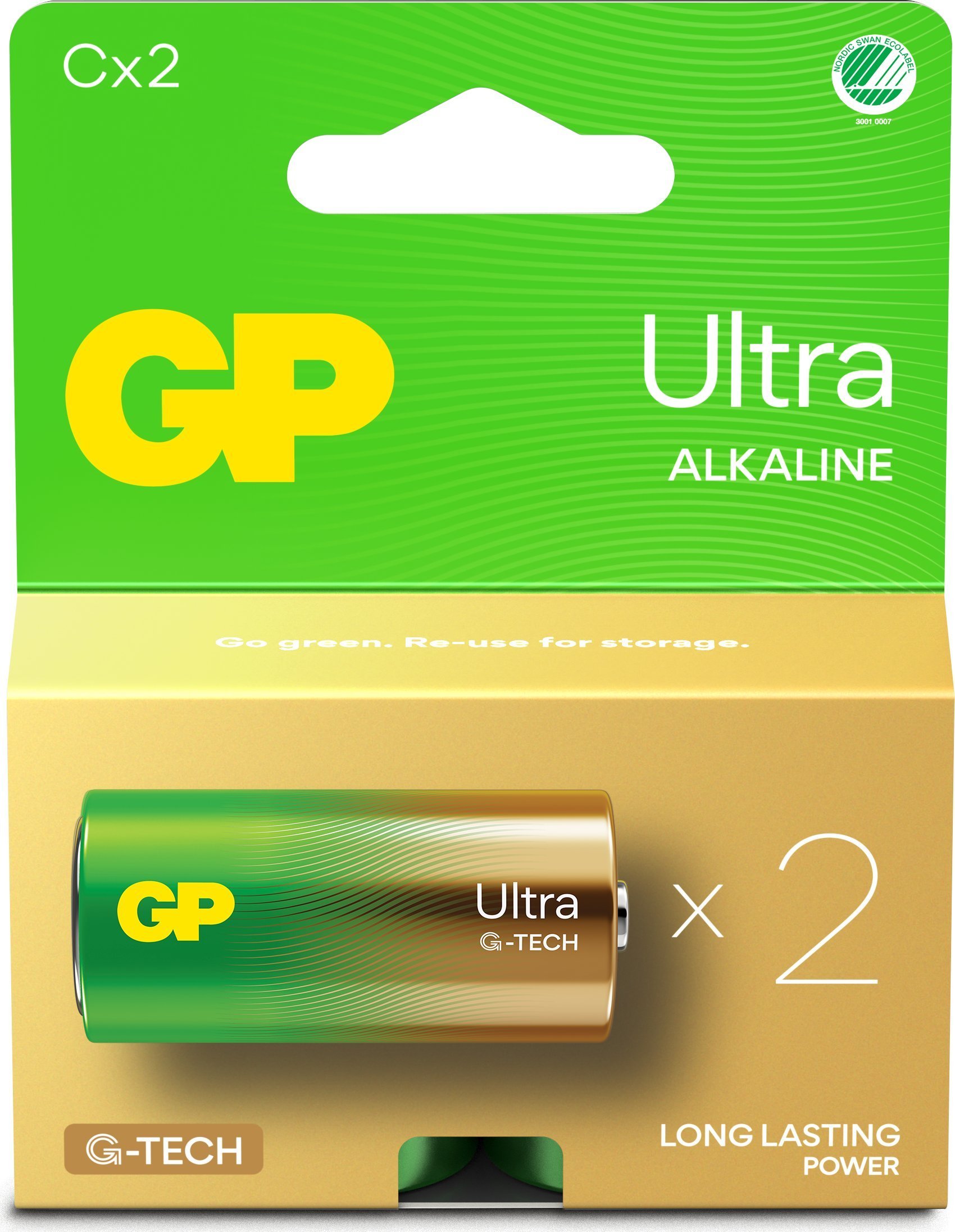 GP GP Batteries Ultra Alkaline GP14AU Jednorazowa bateria C, LR14 Alkaliczny