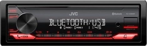 Radio samochodowe JVC JVC, KD-X282BT USB MP3 magnetola su AUX įėjimu, Bluetooth