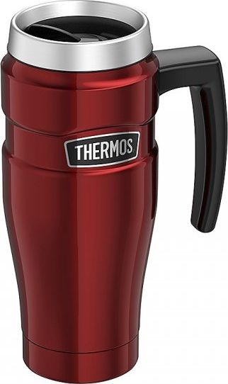 Thermos Kubek termiczny Thermos Travel King 470 ml z rączką (czerwony)