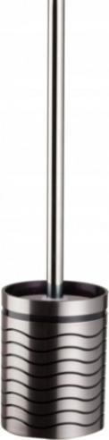 Bisk Szczotka do WC stojąca srebrny (5901487063272)