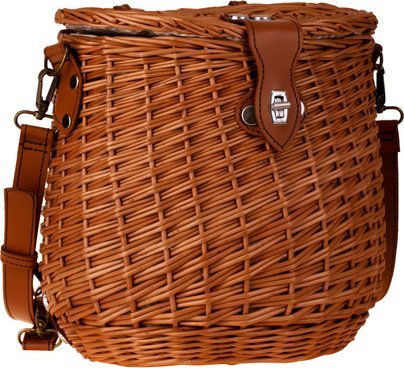 WickerPL Plecak Scout Torebka wiklinowa 29x19 H28 cm (wieko i dno kosza: 25x17 cm)