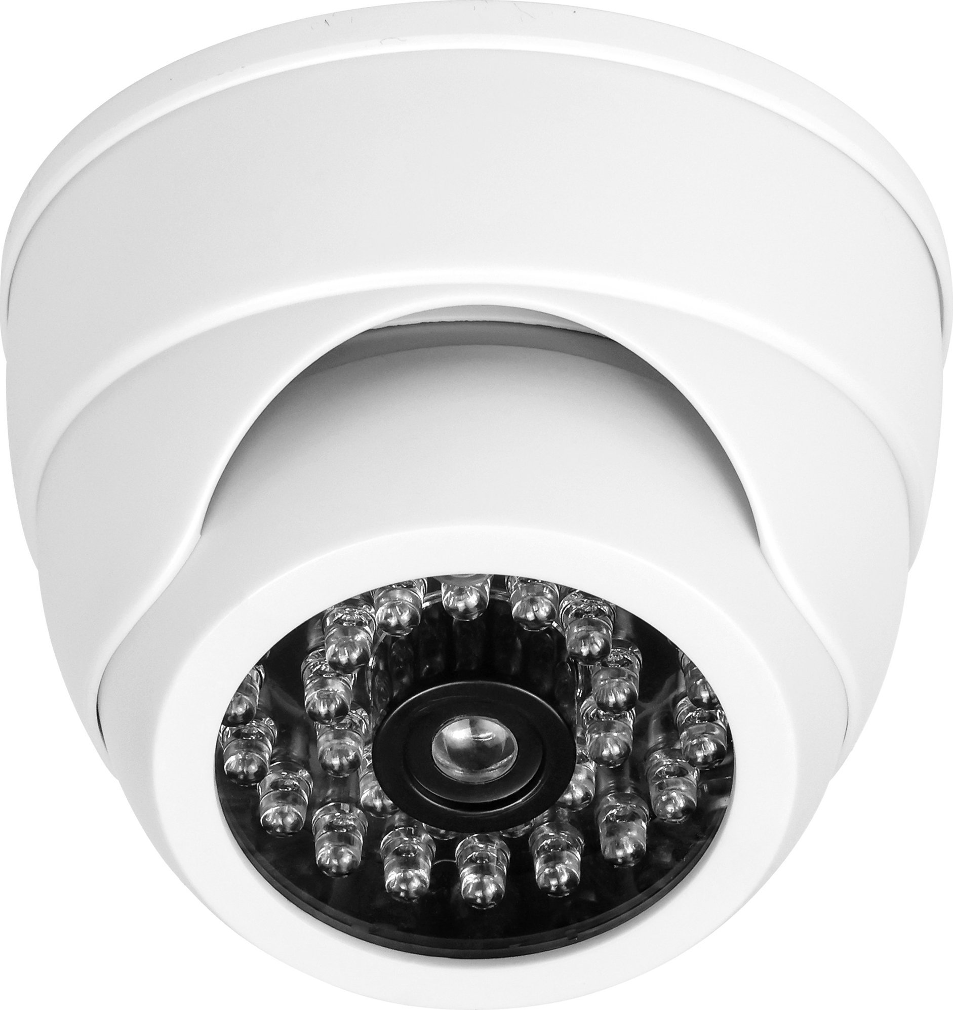 Orno Atrapa kamery monitorującej z podczerwienią CCTV, bateryjna, MINI, biała