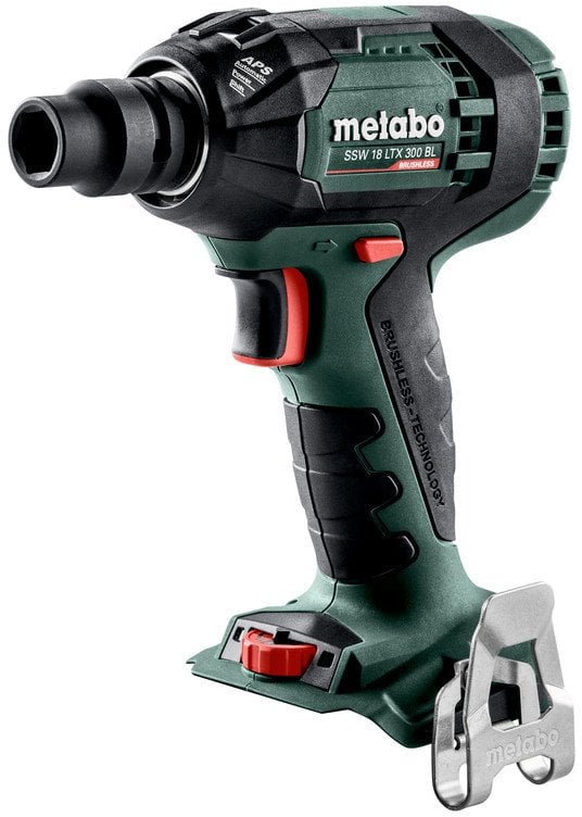 Metabo SSW 18 LTX 300 BL, Impact wrench, Brushless, Black, Green, Red, 1/2", 2650 RPM, 300 N·m - SOLO