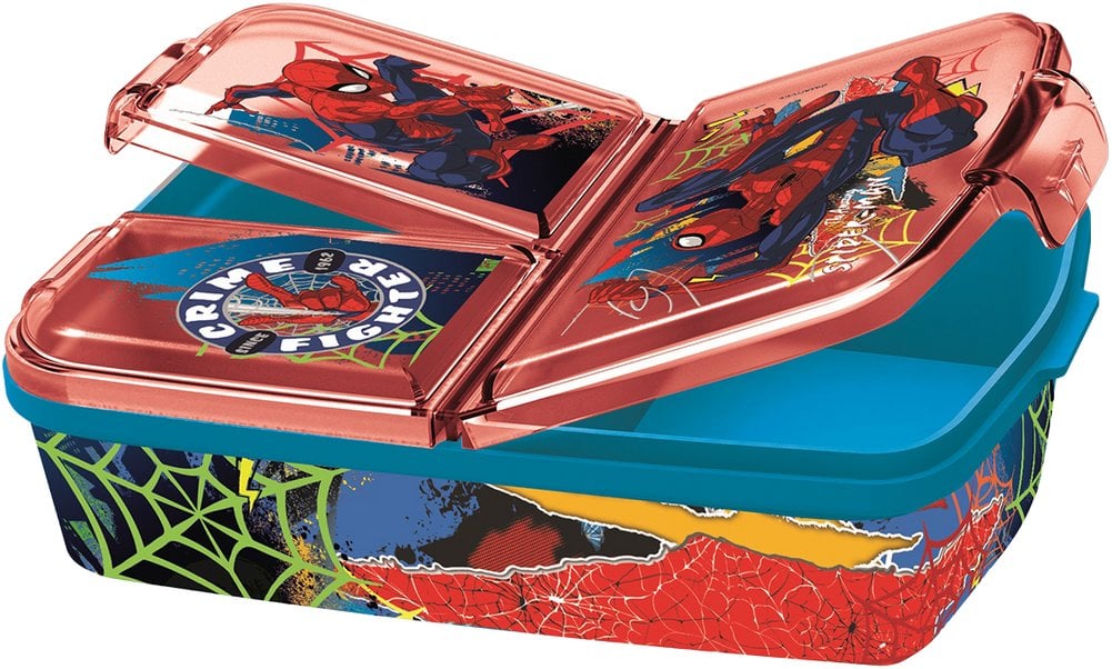 SPIDERMAN Multi-compartment lunch box NEW