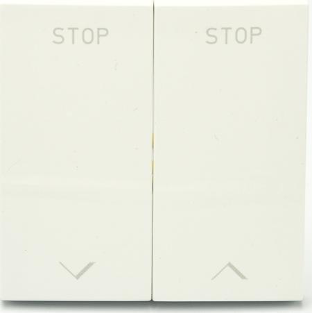 Efapel EFAPEL LOGUS90 KLAWISZE DO ŁĄCZNIKA ŻALUZJOWEGO BIAŁY 90613 TBR