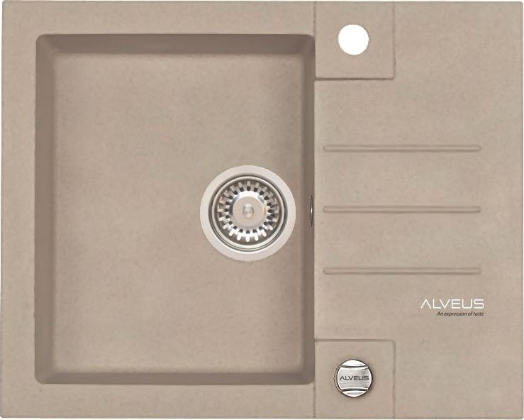 Zlewozmywak Alveus Rock 30 granitowy pebble