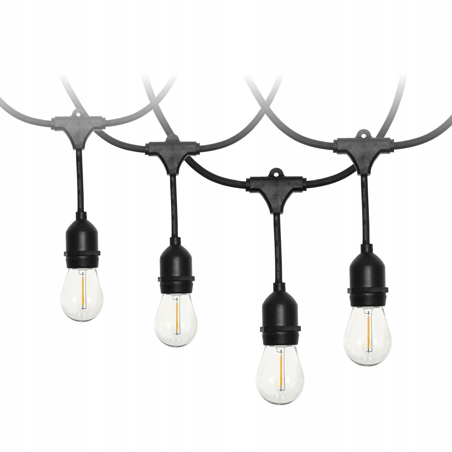 KOBI Girlanda Ogrodowa Mimosa LED Zestaw 10m E27 Wydajna Wysoka Jakość