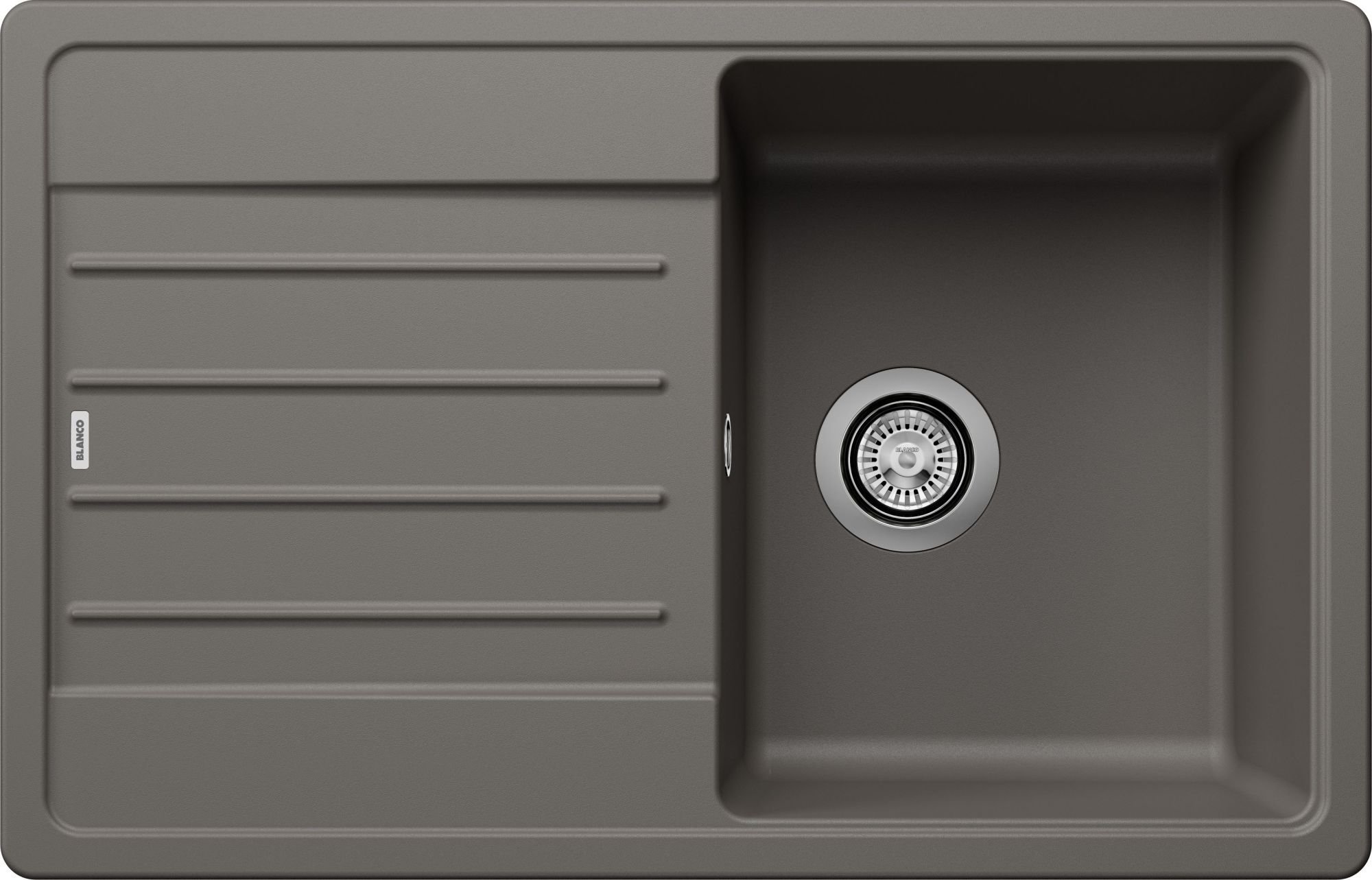 Zlewozmywak Blanco Zlewozmywak LEGRA 45 S Silgranit wulkaniczny szary odwracalny