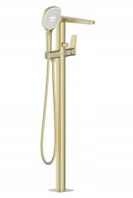 Bateria wannowa Celto 4525-510-31 / KFA / MALAGA / BATERIA WANNOWA , WOLNOSTOJĄCA , PVD BRUSHED LIGHT GOLD /