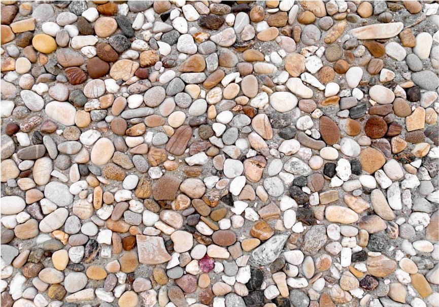 DecoNest Fototapeta - Kamienna plaża - 400X280