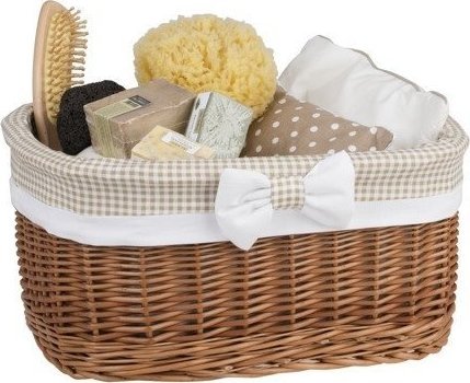 WickerPL Pojemnik wiklinowy - naturalny