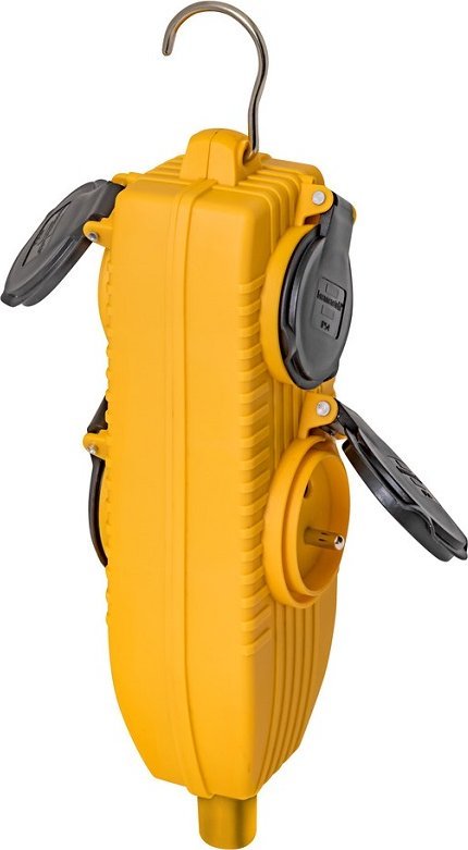 Brennenstuhl Rozgałęźnik przedłużacz budowlany IP54 10m OPD 3x2,5