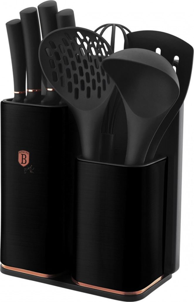 Berlinger Haus ZESTAW PRZYBORÓW I NOŻY KUCHENNYCH Z DESKĄ BERLINGER HAUS BH-2507
