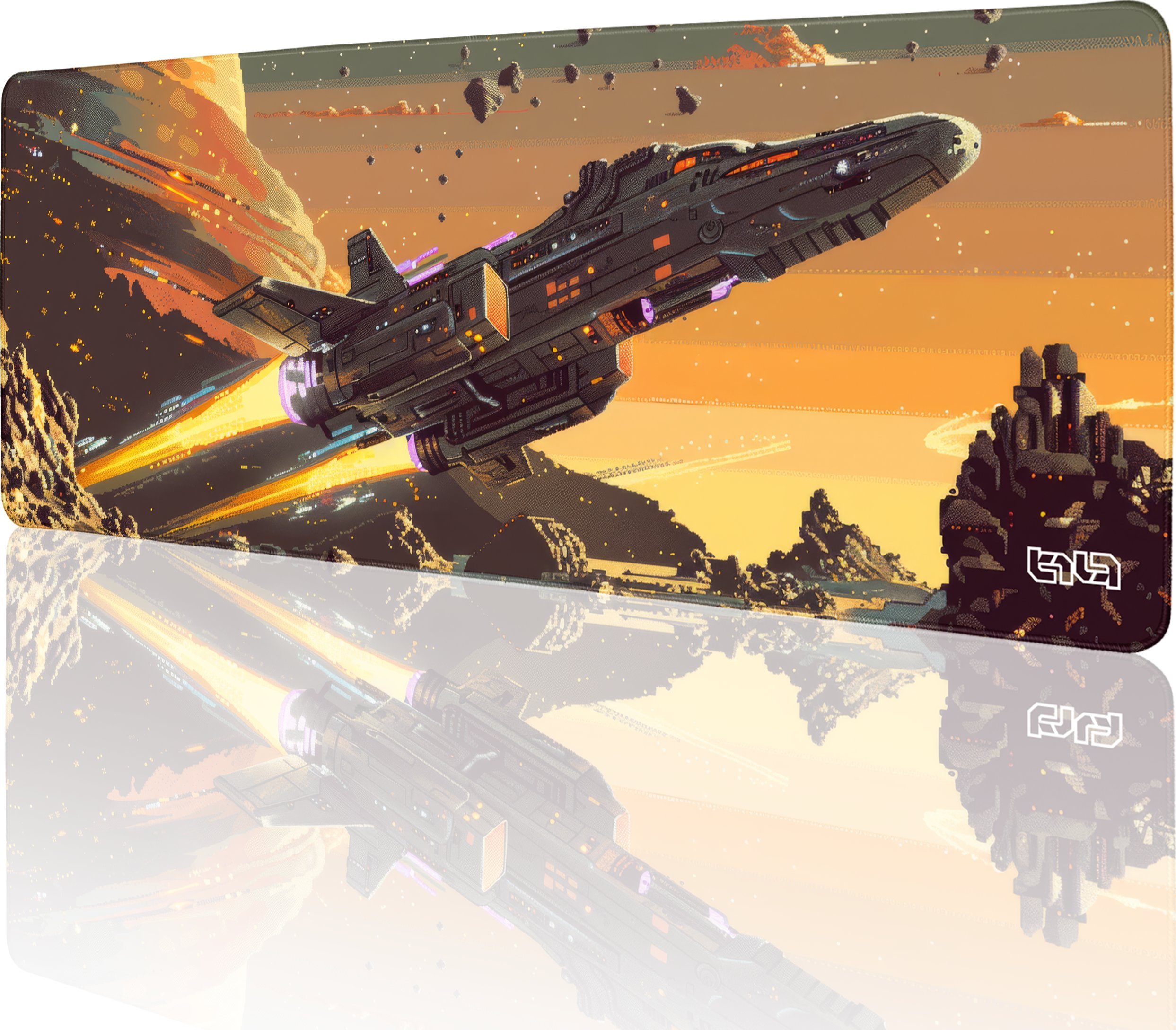 Podkładka Tilt DUŻA PODKŁADKA POD MYSZKĘ Dry Spacelands 80x30 TILT XL XXL Wytrzymała