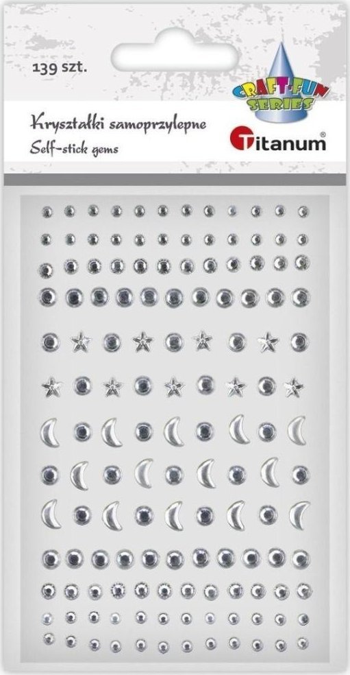 DP Craft Kryształki samoprzylepne 139szt