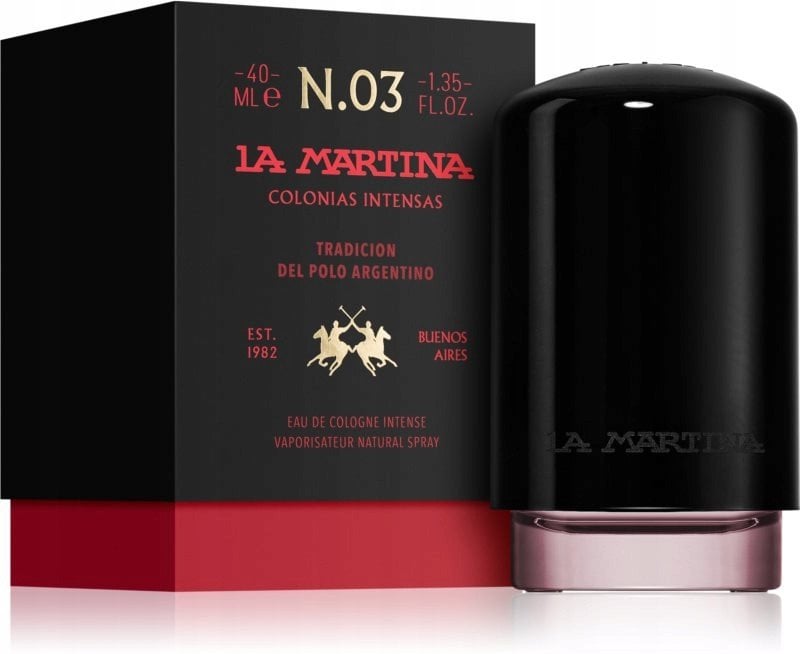 La Martina, Nude Amber Intense, Eau De Cologne, Unisex, Bottle, 40 ml Unisex