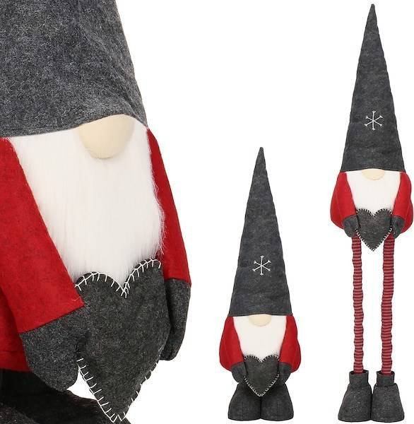 Dekoracja świąteczna Springos skrzat