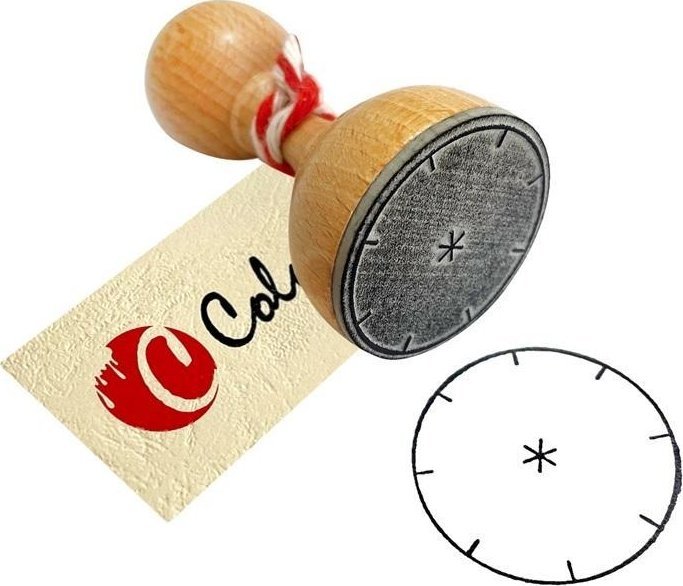 Stempel koło ułamkowe