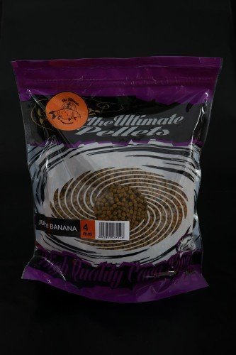 Ultimate Products The Ultimate Juicy Banana PELLETS 4 mm 1 KG - pellet zanętowy