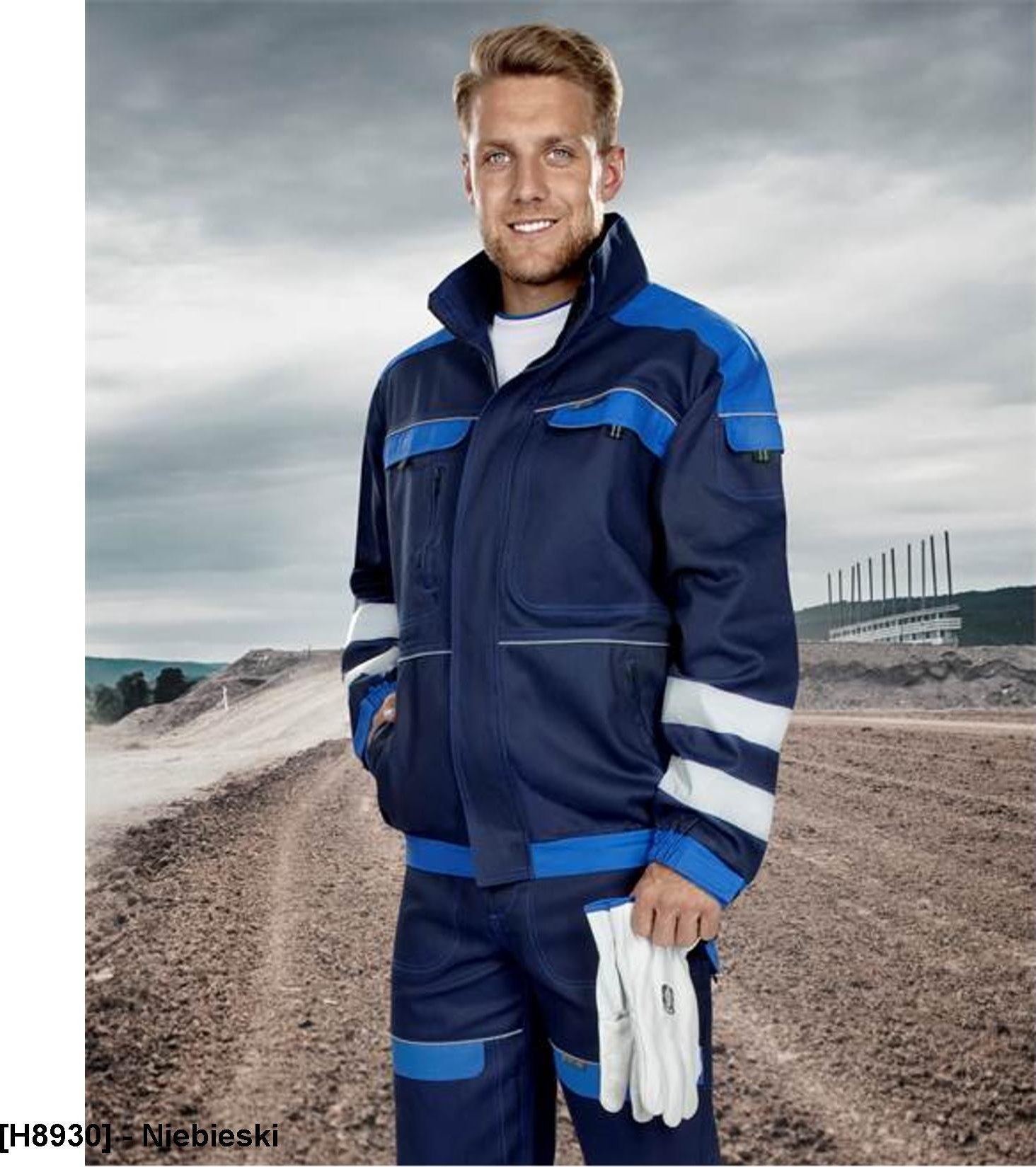 Ardon ARDON COOL TREND - bluza robocza z pasami odblaskowymi - czarny L