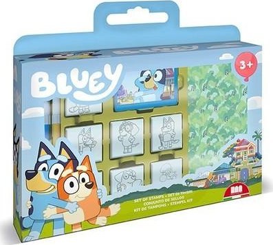 Multiprint MULTIPRINT BLUEY PIECZĄTKI W WALIZCE