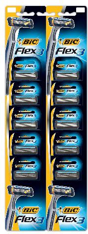 Bic Maszynka do golenia Flex 03 na taśmie 10szt