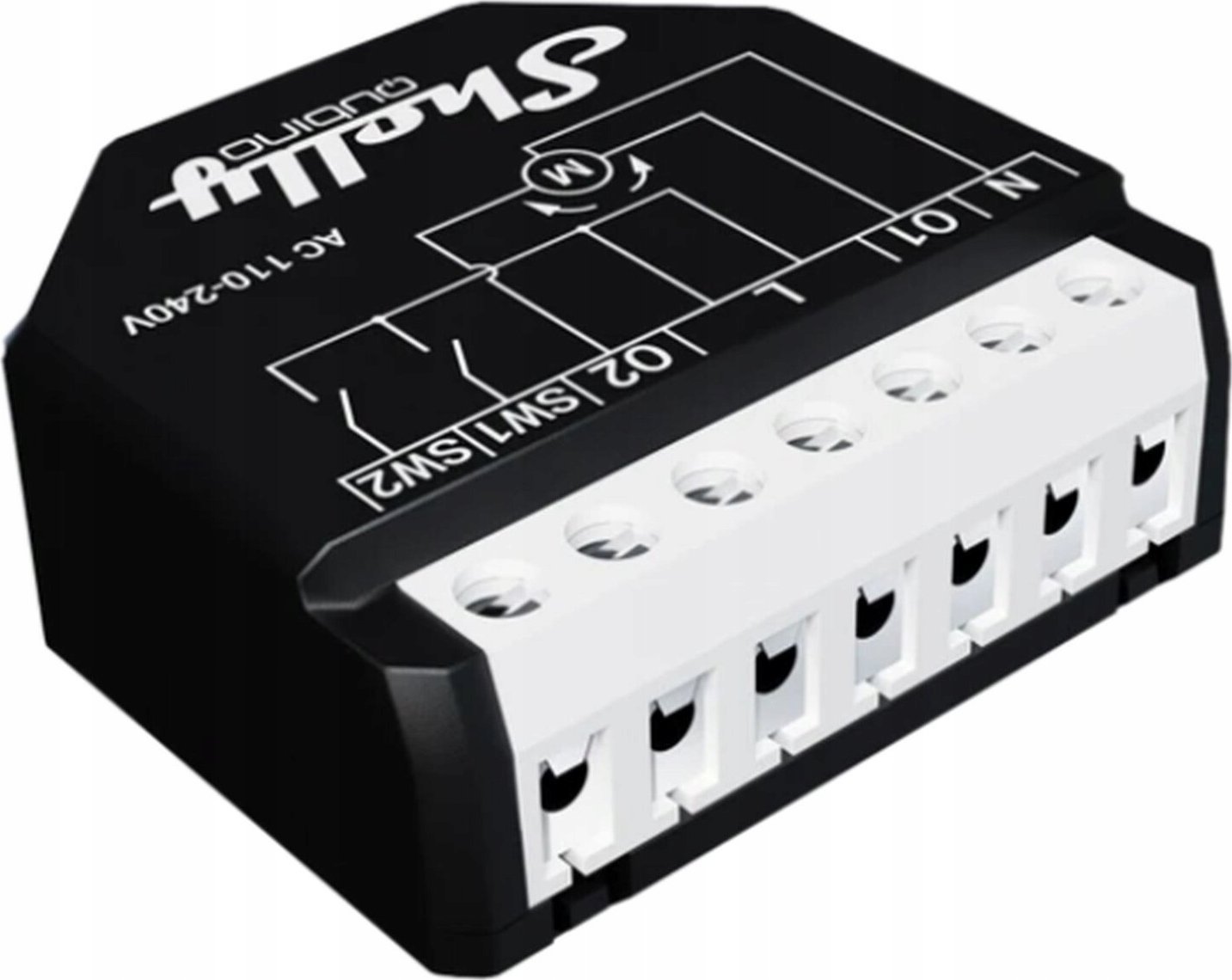 Shelly Shelly Qubino Wave Shutter, relay (black/white, 2 channels)